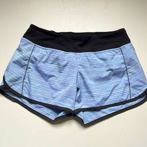 Lululemon speed shorts lines size 4